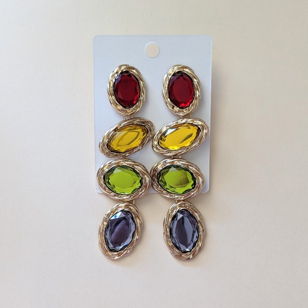 Colorful earrings